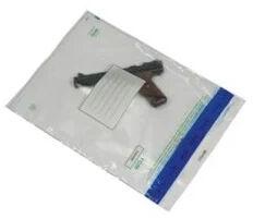 Plastic Tamper Evident Envelope, Size : 10 x 14 cm