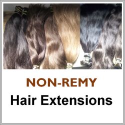 Almoraz Non Remy Human Hair, for Parlour, Personal, Style : Curly, Straight, Wavy
