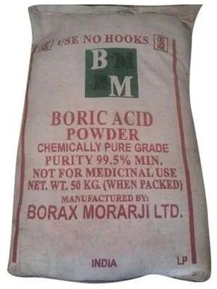 Boric Acid Powder, Packaging Type : Bag