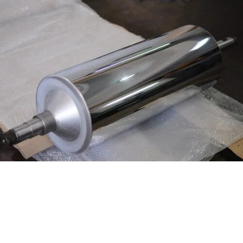 Industrial Hard Chrome Plated Roller, Grade : Mild Steel