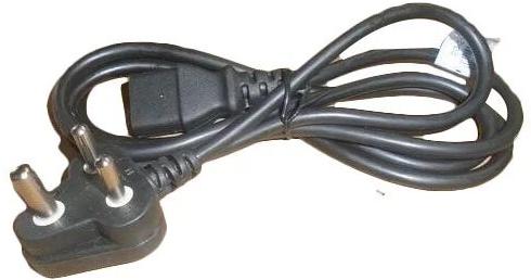 PVC Copper Computer Power Cord, Color : Black