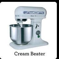Cream beater machine
