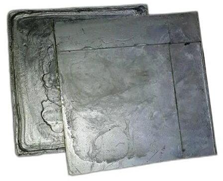 Silver Plain Square Aluminum Plate, for Casting