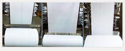 Woevn Flat Woven Fabric, Color : White