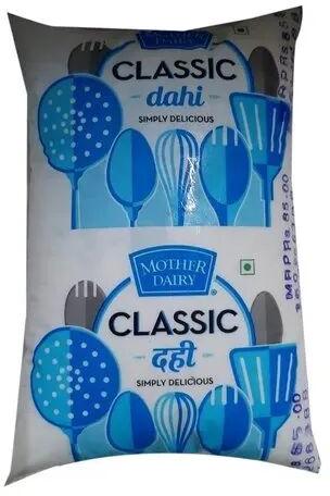 Mother Dairy Classic Dahi, Packaging Type : Pouch