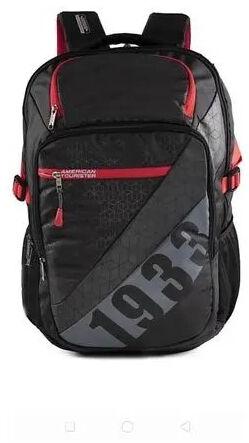 Printed American Tourister Polyester Fancy College Bag, Closure Type : Zipper