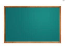 Rectangular Green Chalkboards