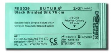 Silk Braided Suture