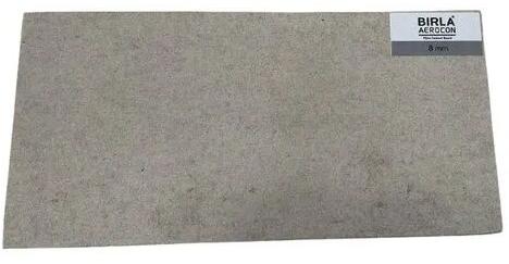 Plain Fibre Cement Board, Color : Grey