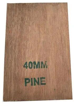 Pine Wood Flush Door, Color : Brown