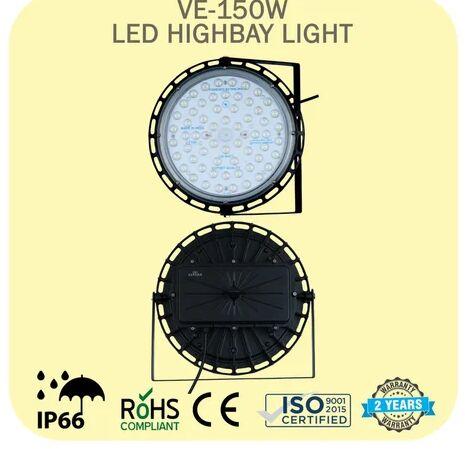 Aluminium LED Industrial Light, Lighting Color : Pure White