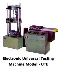 electronic universal testing machines