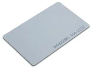 RECTANGLE PVC RFID Card, Size : Small