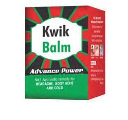 KWIK Pain Balm, Packaging Type : Plastic Bottle