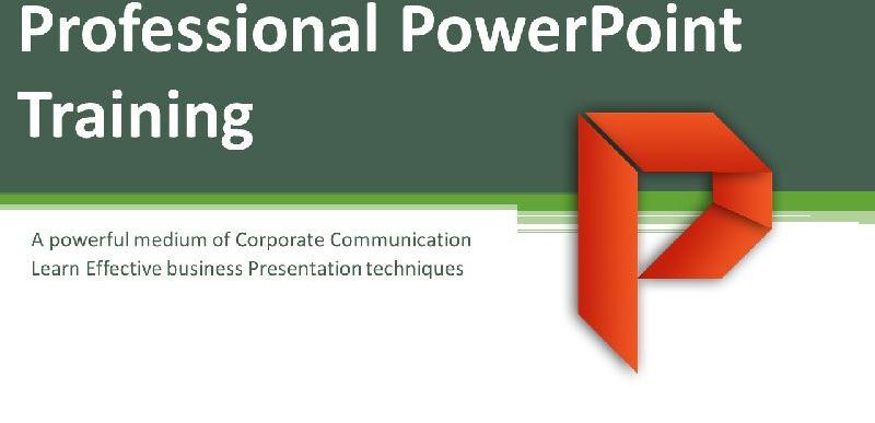 professional powerpoint training services