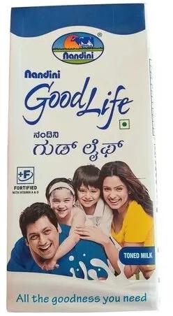 Nandini Good Life Milk, Packaging Type : Box