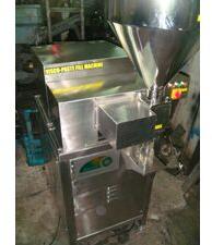 Semi-Automatic Paste Filler, for creams, balms, adhesive, cosmetic lotions, hair styling gels, mixed fruit jams