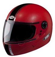 Studds Chrome Economy Full Face Helmet (Red, L)