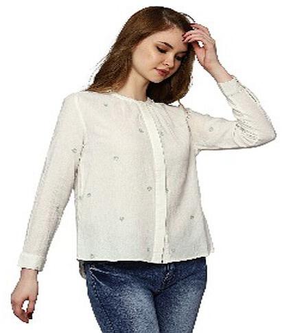 Ladies Full Sleeve Moss Shirt