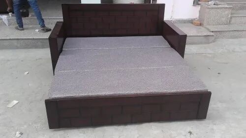 wooden sofa cum bed