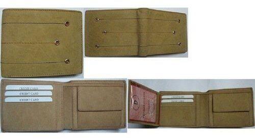 Polished Flap Leather Wallet, Gender : Male