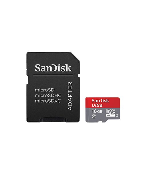 SANDISK MICRO ULTRA 16 GB -CLASS 10-48 MB