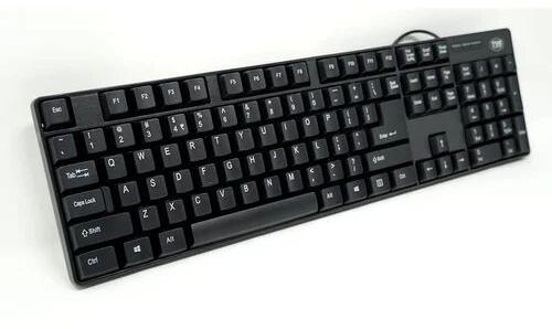 Wired Keyboard, Color : Black