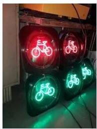 Round Polycarbonate cycle sign board