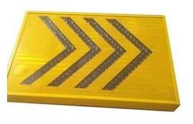 NTE Rectangle SS LED Chevron Sign Board, Width : 12 Inch