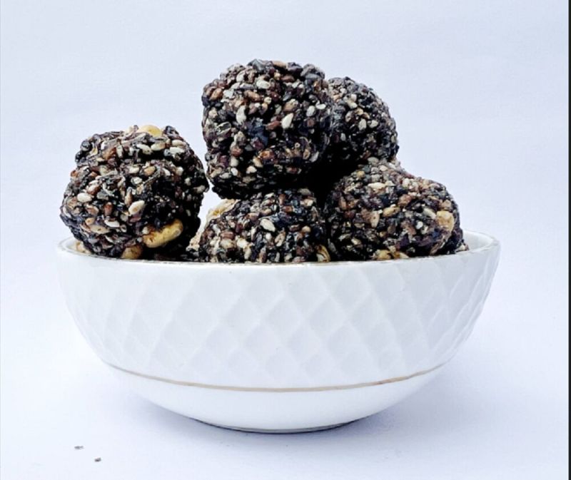 Black Sesame Chikki Ball, for Human Consumption, Feature : Sweet Taste, Non Added Color, Freshness