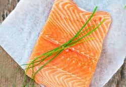 Salmon Fish, for Food, Making Medicine, Packaging Type : Plastic Crates, Vaccum Packed