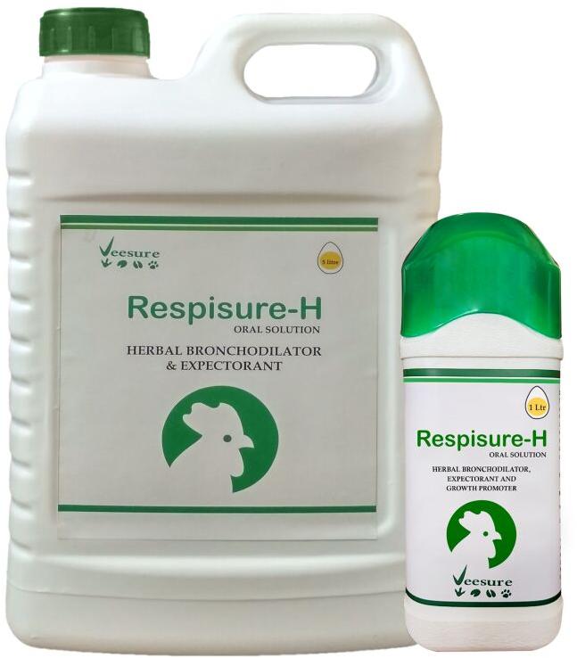 Liquid Natural Respisure H, For Animal Feed, Poultry Farm, Packaging Size : 1kg, 5kg