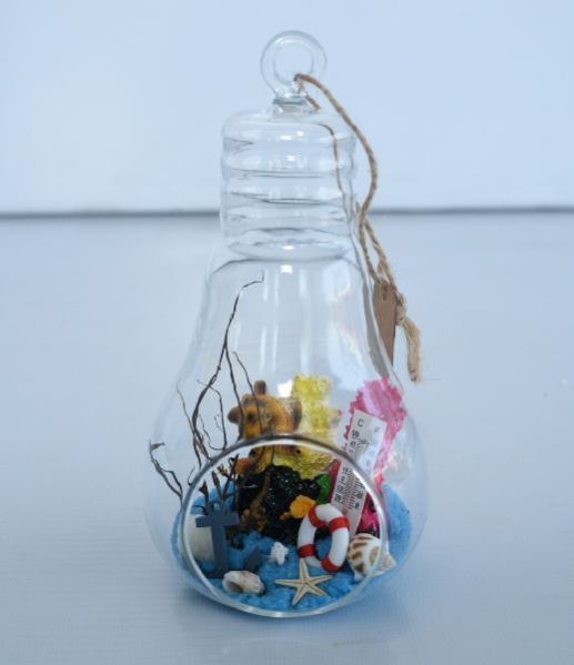 Glass Hanging Terrarium Bulb