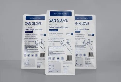 Sterile Gloves, Color : White