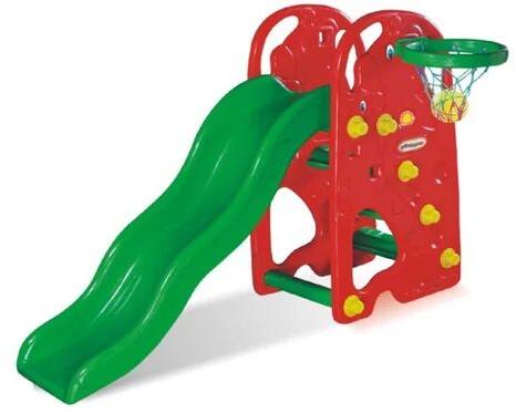 Plastic Giraffe Zig-Zag Slide