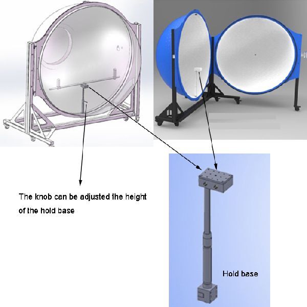Integrating Sphere With Holder Base