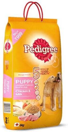 PEDIGREE PUPPY CHICKEN AND MILK