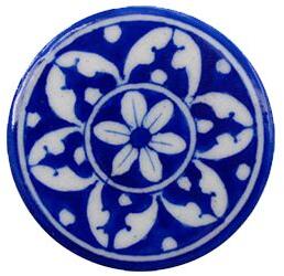 Blue Pottery Coaster