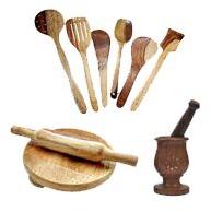 Wooden Kitchen Accessories Set
