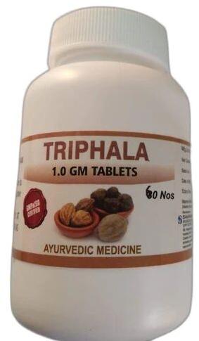 Triphala Tablets, Packaging Type : Bottle