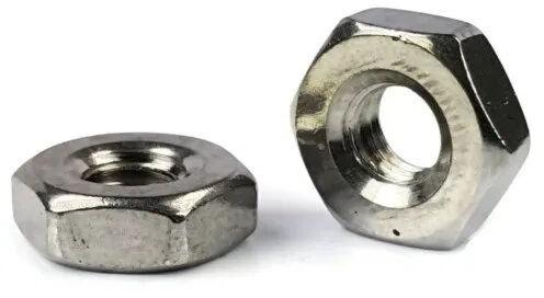 Stainless Steel Hex Machine Screw Nut, Color : BLACK