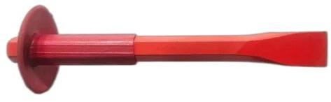 Cast Iron Mason Chisel, Color : Red