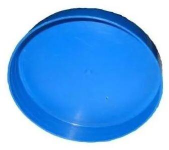 Blue Round Plastic End Cap