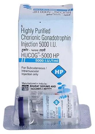 Human Chorionic Gonadotropin Injection, Purity : 99%