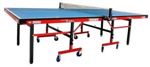 Wood Metco Table Tennis Table, Color : Blue