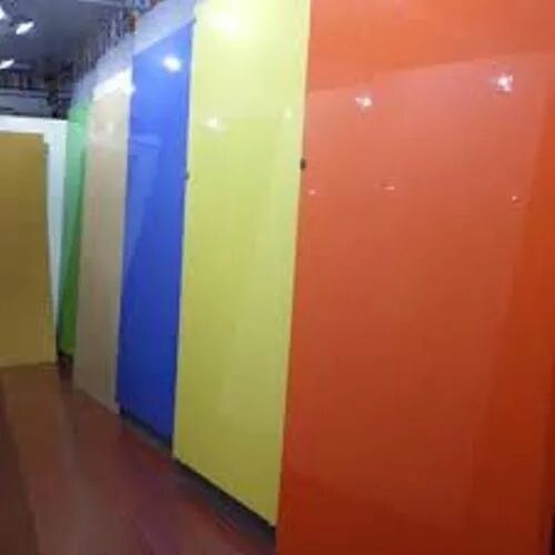 Rectangle Acrylic Laminated Sheet, Color : Yellow, Blue, Red, Ivory