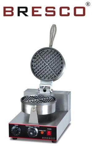 Bresco Stainless Steel Waffle Maker, Capacity : 80 / Hr.