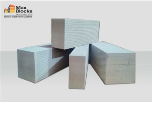 Max Block Cement Cellular Lightweight Concrete Brick, Color : Gray