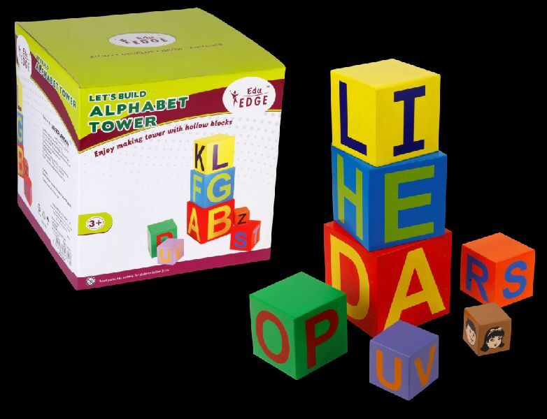 LET\'S BUILD - ALPHABET TOWER Educational Toy