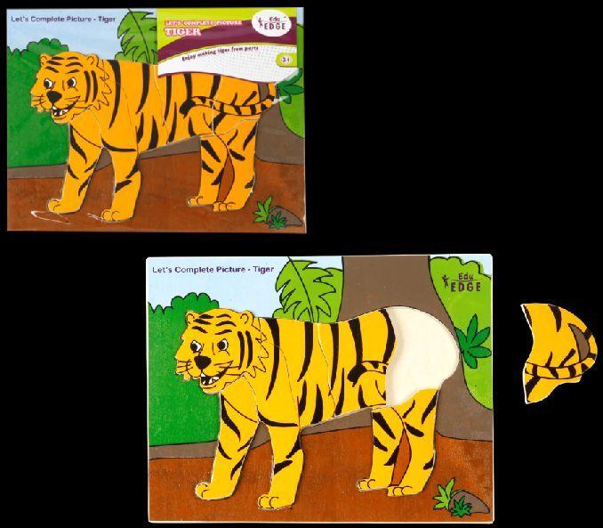 LET\'S COMPLETE PICTURE - TIGER Educational puzzle Toys